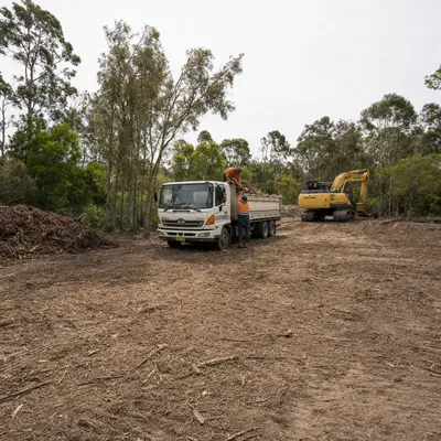 Land Clearing in Bendigo. Defendable-space clearing, block prep and vegetation removal for residential and small-acreage sites around Bendigo.
